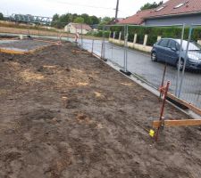 Terrassement de 80m2