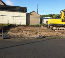 Terrassement de 80m2