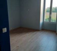 Voici la deuxième chambre le jour de la remise des clefs
