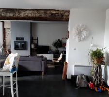 Poutre décoffrée