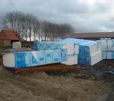 Isolant pour la dalle   beton ( épaisseur 8 cm )