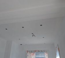 Préparation pour les spots.