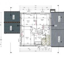 Plans d'exécution : Etage