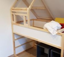 Amélioration d'un lit Ikéa pour le plus grand