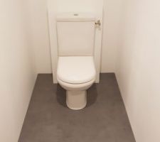 Pose des WC