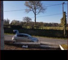 Et voil&agrave; une petite photo de notre terrain ! Il est &agrave; gauche de l'arbre ! D&egrave;s que possible,  je vous mets une photo lorsque je suis SUR le terrain ?