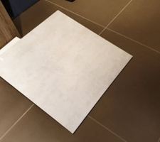 Carrelage 60x60 salle de bain et cellier