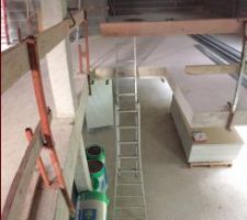 Rail plafond étage