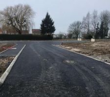 Travaux lotissement terminés