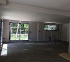 Faux plafond salle à manger