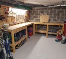 Atelier de Monsieur quasi terminé