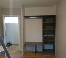 Montage des dressings dans les chambres des enfants