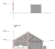 Garage avant après