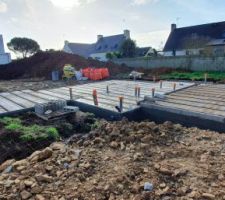 Fondations - vide sanitaire - dalle
