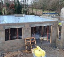 RDC ma&ccedil;onnerie termin&eacute;e.