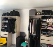 Dressing en cours de pose