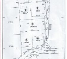 Mon terrain est le lot num&eacute;ro 1