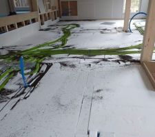 Isolation avant chape