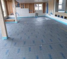 Isolation avant chape