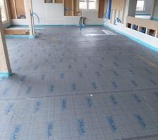 Isolation avant chape