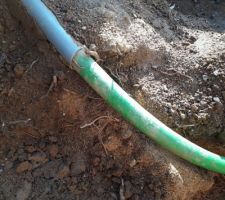 Cable PTT vert? Diamètre environ 4/5 cm