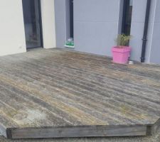 Terrasse offerte par le constructeur c'est déjà pas mal