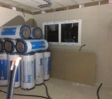 Isolation en 140 avec le syst&egrave;me Knauf acoustizap (&eacute;quivalent optima)