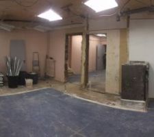 Destruction des cloisons