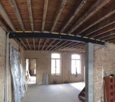 Création des colonnes de soutènement qui supporteront les deux IPN ...