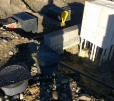 Travaux de viabilisation de notre parcelle