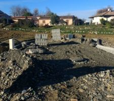 Fermeture des tranch&eacute;es et mise en oeuvre des bordures