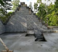 &Eacute;tage, vue sur la pi&egrave;ce au dessus du garage