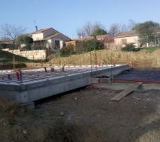 Réception du plancher du RDC et du dallage du garage avant coulage - Oc Résidences