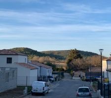 Prise de vue de notre lotissement.