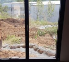 Mise en place des terres