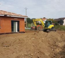 Mise en place des terres
