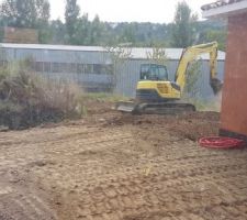 Mise en place des terres