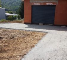 Mise en place des terres