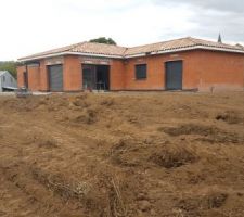 Mise en place des terres