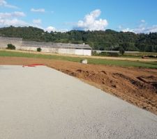 Mise en place des terres
