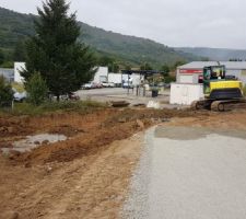 Mise en place des terres