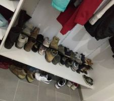 Rangement chaussure entr&eacute;e