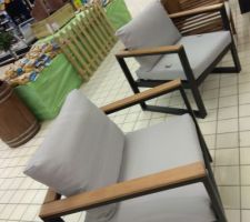 Salon de jardin avant modif