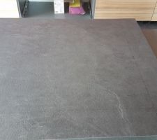 Evier encastr&eacute; DIY ... "flush-mounted"