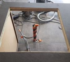 Evier encastré DIY ... "flush-mounted"