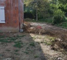 Terrassement en cours