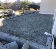 Remplir et tasser...