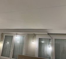 On commence à refermer le contour