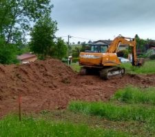Décapage terre végétale