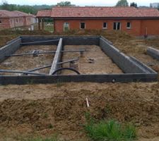 Pose des planelles et des r&eacute;seaux